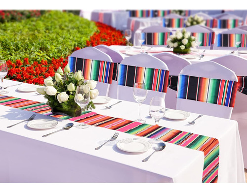 100 Bandas Elásticas Para Sillas De Comedor Con Temática Mex