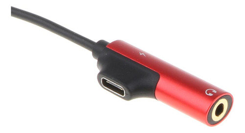 Conector De Carga Del Codo Tipo C Rojo .