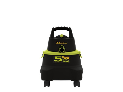 Imagen 2 de 2 de Aspiradora De tacho Koblenz Seco-Mojado WD-5 K 5 gal negra y verde 120V 60Hz