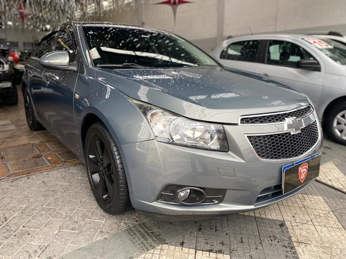 Imagem 3 de 10 de Gm Cruze Lt 1.8 Flex Mecânico 2012 Cinza Lindo