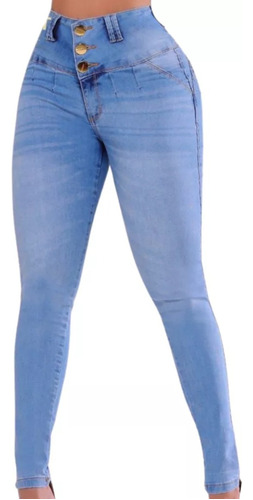 Calça Oxtreet Jeans Feminina Modela Bumbum Sem Bojo 