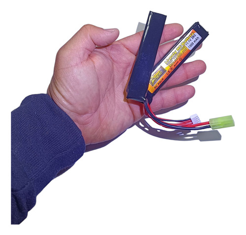 Batería Lipo 11.1v 25c 1300mah Airsoft Replicas Paintball