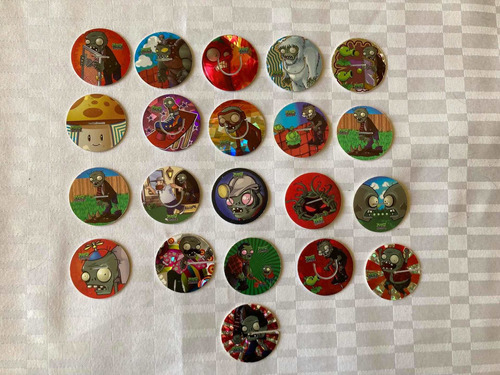 Tazos Plantas Vs Zombies