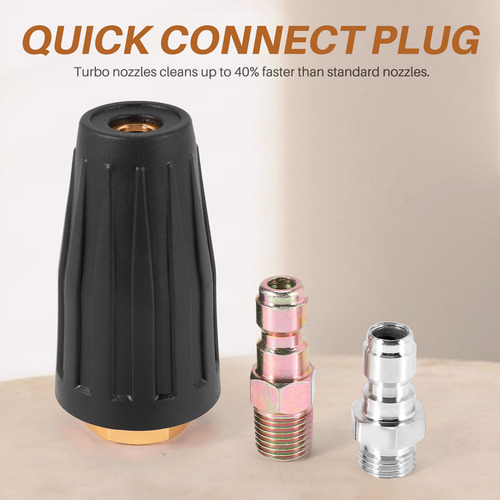 Boquilla Turbo De Pulverización Giratoria Universal Para Lav