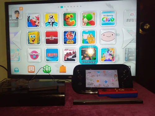 Consola Nintendo Wii U 32 Gb Programada Con 1 Tb + Juegos (Usado)