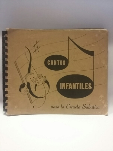 Cantos Infantiles Para Escuela Sabática, Partituras, Único 