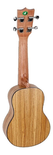Flight Dus320 Sp/zeb Ukelele Acústico Soprano Abeto Color Marrón