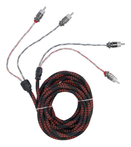 Cable De Audio Rca A Rca T-spec V12R14 4.27 Metros 14 FT 2 Canales Cobre Libre De Oxígeno Ofc Premium