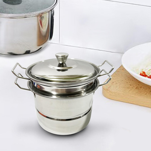 Frying Pan And Soup Pot Multipurpose Easy Argent Soup Pot