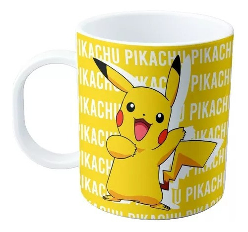Taza De Plastico - Pikachu - Pokemon (varios Modelos)
