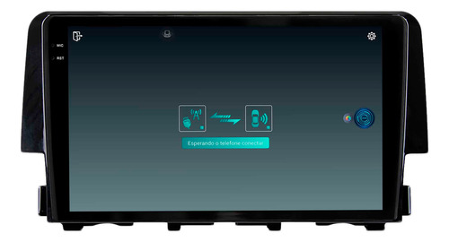 Multimídia Aikon Fóton G3 Civic 2017 A 2022 12+256gb 2k 9p