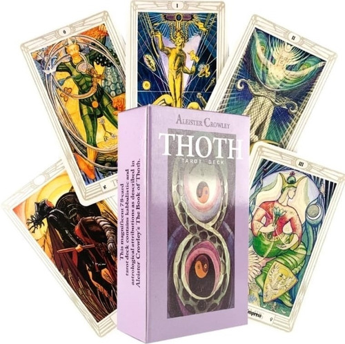Thoth Tarot Deck Tarô De Thoth De Aleister Crowley Baralho