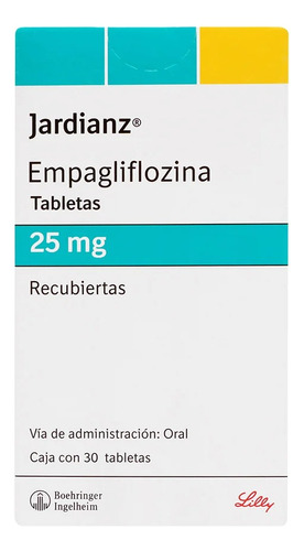 Jardianz 25mg 30 Tabletas Recubiertas