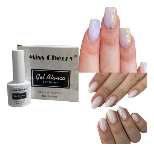 Gel Blanco Lechoso Milky Uv/led Gel Semi Permanente 1pz