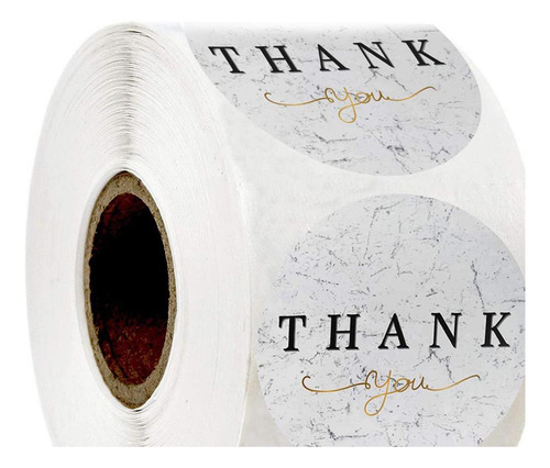 Gracias Pegatinas Rollo 500pcs Etiquetas Decorativas