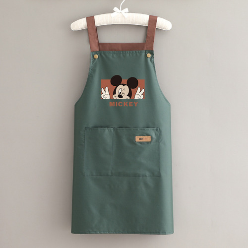 Delantal Impermeable «do Not Wipe Hands» Con Diseño De Niña