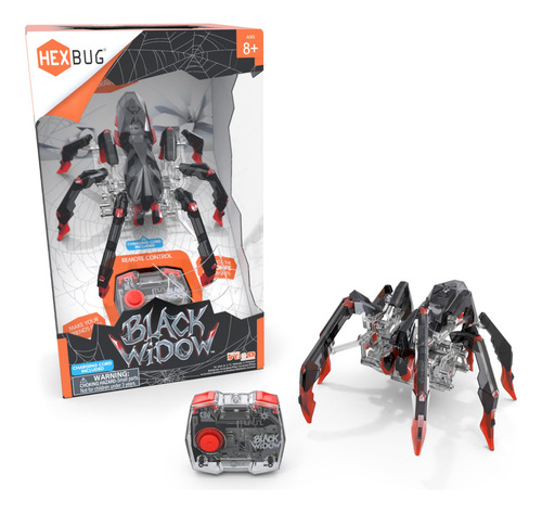 Mando A Distancia Robot Spider Hexbug Black Widow Kids 8