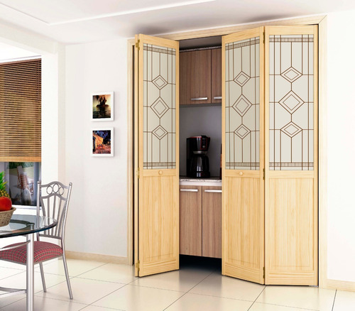 Imagen 8 de 10 de Plegable 2 Hojas Ciega Con Lustre 81 X 204 A 206 Alto