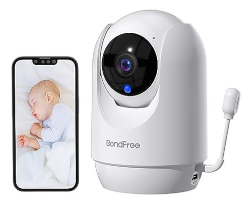 Bondfree Baby Monitor With Camera And Audio, 2k