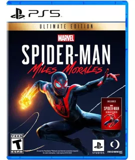 Spiderman Miles Morales Ultimate Edition Juego Ps5 Sellado