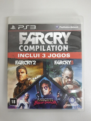 Far Cry Compilation Ps3 Midia Física Original Completo