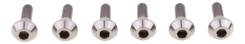 3x 6 Piezas, Pernos, Rotor De M6x20 Mm, Fabricado Aleado,