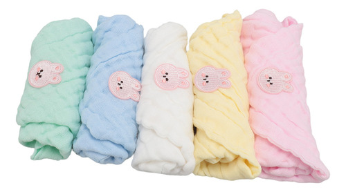 Toallitas Faciales Para Bebés, 5 Unidades, Toallas De Algodó