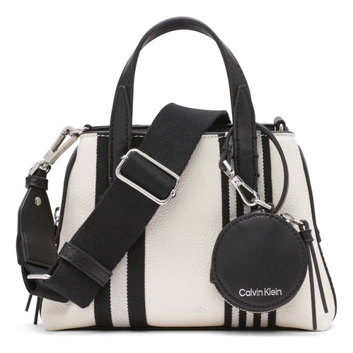 Calvin Klein Millie - Mini Bolso Cruzado 2 En 1 Con Compart.