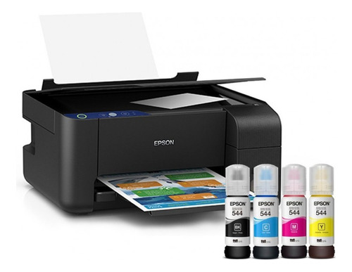 Impresora Multifuncional Epson L3210 Ecotank Color Escaner C