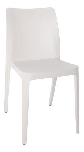 Silla Clásica Para Comedor Terraza Polipropileno Durable