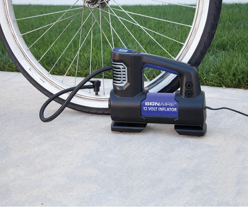 Inflador De Llantas Portátil 12volt Bon Aire Azul