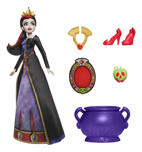 Disney Princess Muñeca De Moda Evil Queen, Accesorios Y Ro.