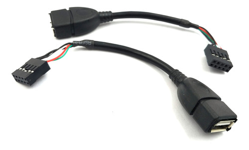 Duttek Cable Adaptador Usb 2.0 Para Placa Base Usb 2.0, Usb