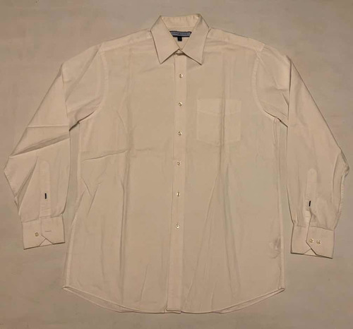 Camisa Tommy Hilfiger Ithaca 15y1/2 34/35 M Vestir Blanca