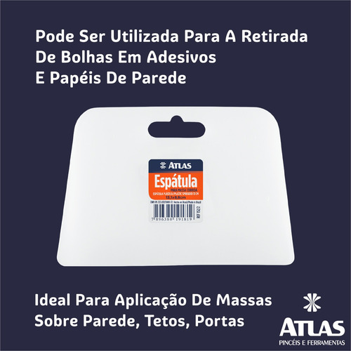 Espátula De Plástico Fácil Manuseio Perfeito Acabamento