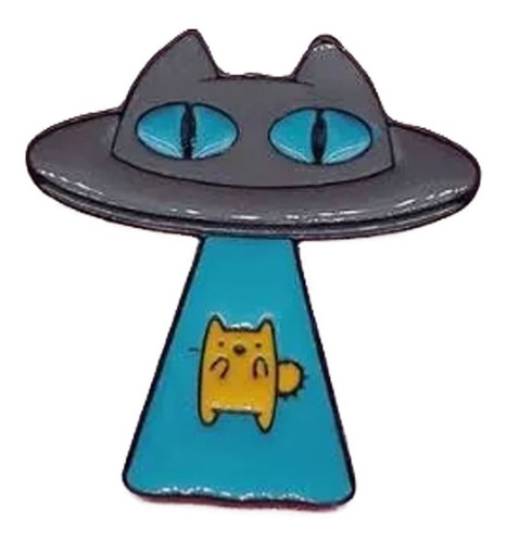 Pin Gato Ovni Ufo Extraterrestre