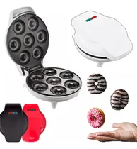 Comprar 2025 Mini Máquina De Donas For Hacer 7 Donas De Pastelería