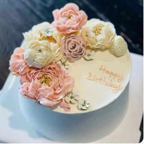 1pcs Molde De Silicona Flor De Rosa Fondant Chocolate Resina