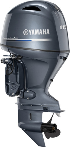 Imagem 1 de 8 de Motor De Popa Yamaha F115 Betl 4 Tempos