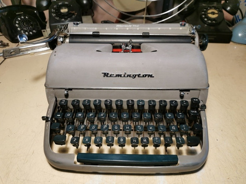 Maquina De Escribir Antigua Remington Office-riter Año 1955