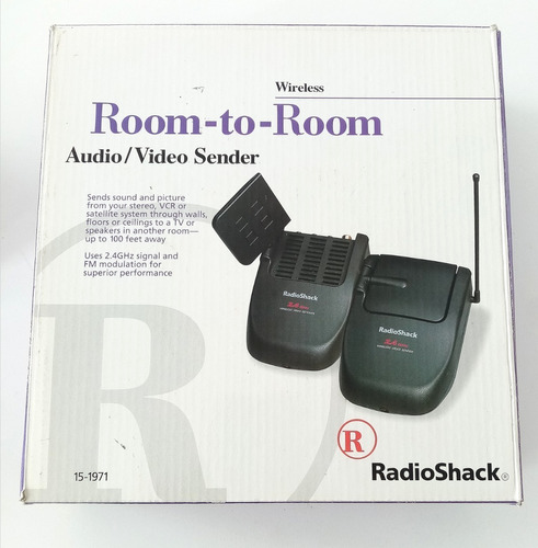 Radio Shack Wireless Audio/video Sendr/recvr Model 15-1971.