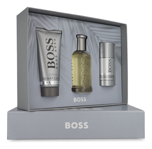Set Boss Bottled 3pzs - Caballero