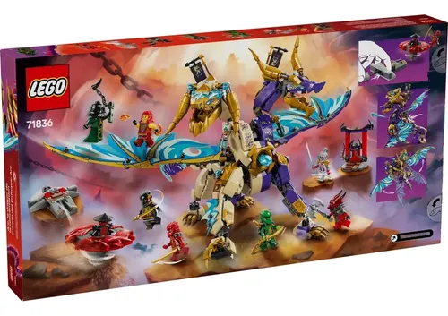 ジャイアントセット Lego Ninjago 71836 Arco Dragão De Foco Com 8 Minifiguras