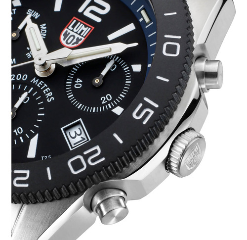 Set Reloj Y Correa Luminox Hombre Azul Xs.3143.set