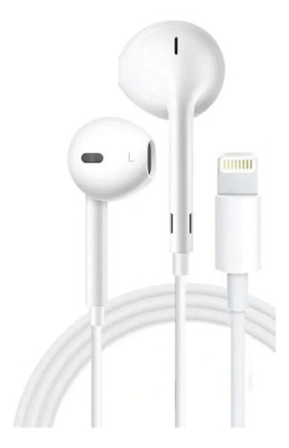 Fone Airbuds Fam Para iPhone Lightning Com Controle Volume
