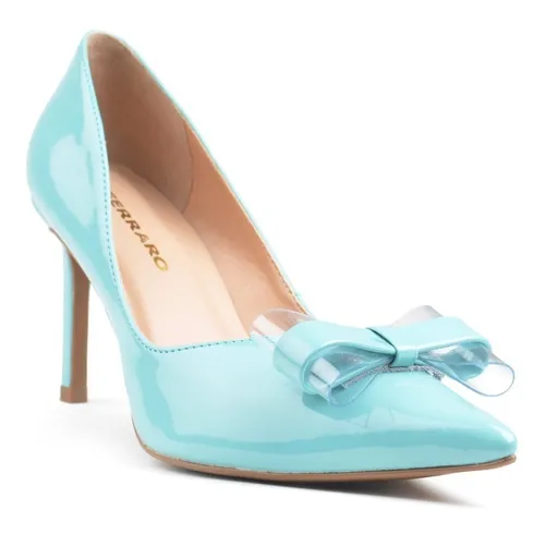 Zapatos De Mujer De Cuero Saint Jea Celeste Ferraro