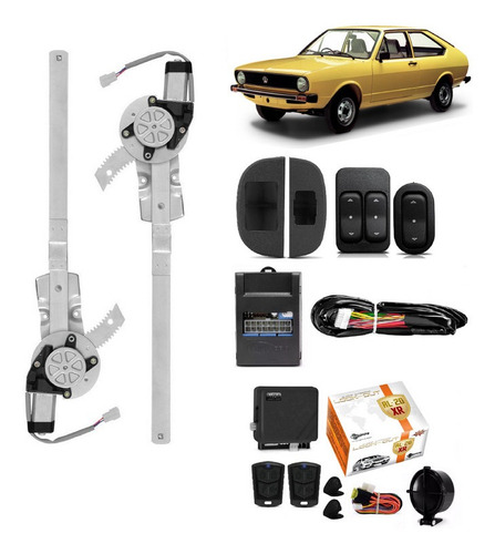 Kit Vidro Eletrico Passat 1977 1978 1979 1980 Sensor Alarme