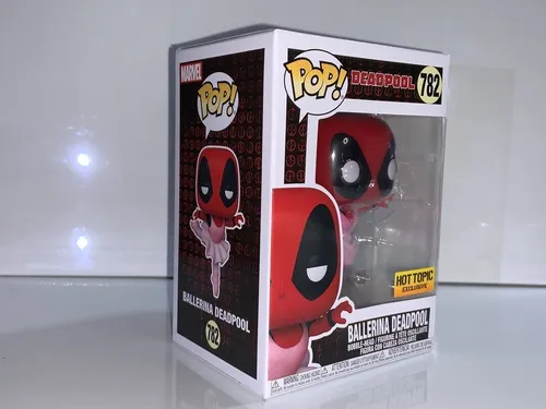 Ballerina Deadpool -782- Funko Pop! Hot Topic Tutu Rosa Gdl