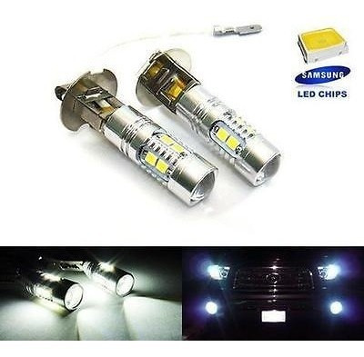 2 X H3 453 Samsung 10 Smd 2835 Led Proyector Antiniebla Bomb