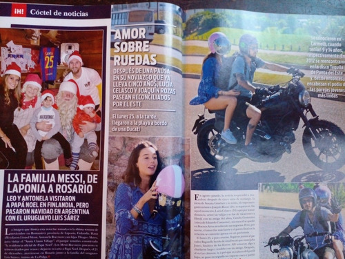 Revista Hola! Argentina N° 372 27/12/17 Pico Mónaco Tinelli (Usado)